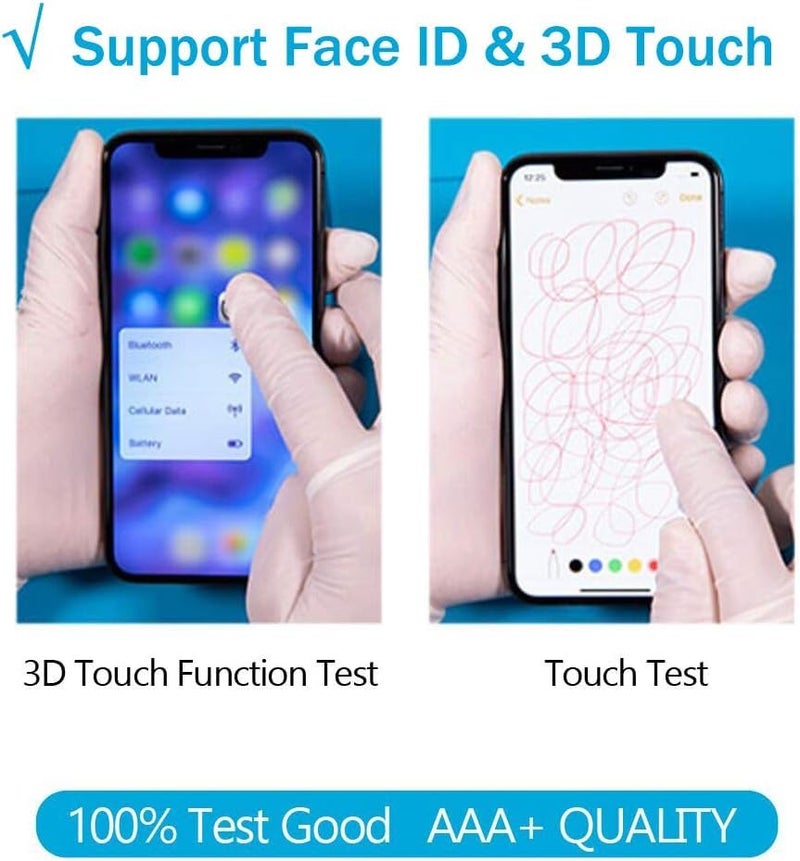 TSIOFO Screen Replacement Compatible for iPhone 11 Screen Replacement 6.1 inch LCD Display 3D Touch Digitizer Frame Assembly Full Repair Kit, with Repair Tools - Image 3